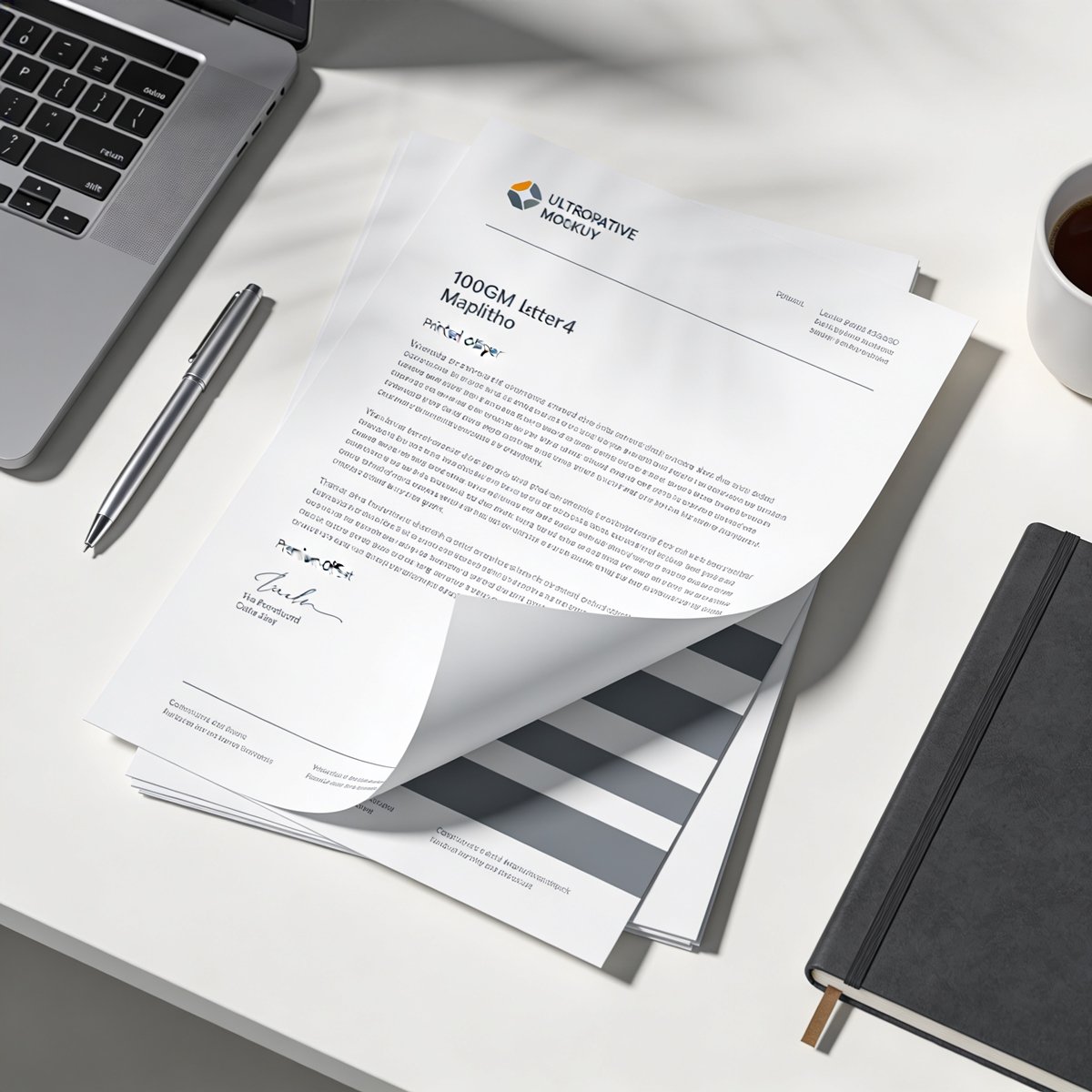 Professional letterhead printing for businesses