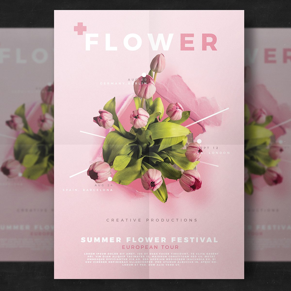 Professional large format poster printing design